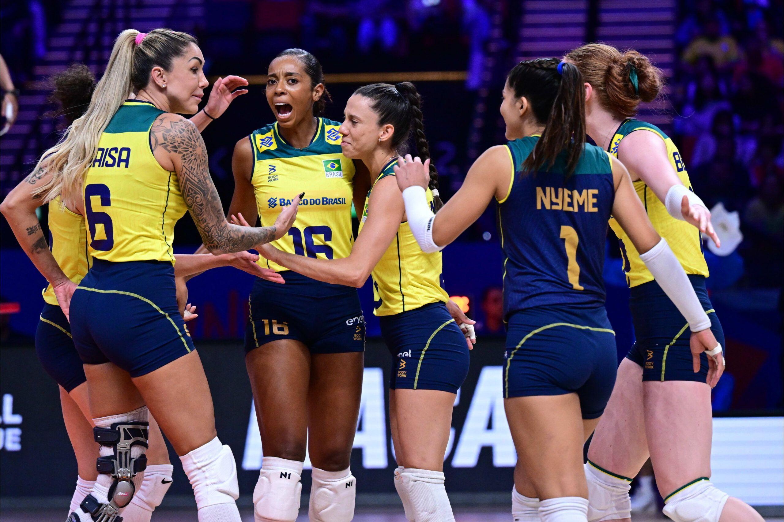 Brasil estreia com vitória sobre a Holanda na VNL 2026