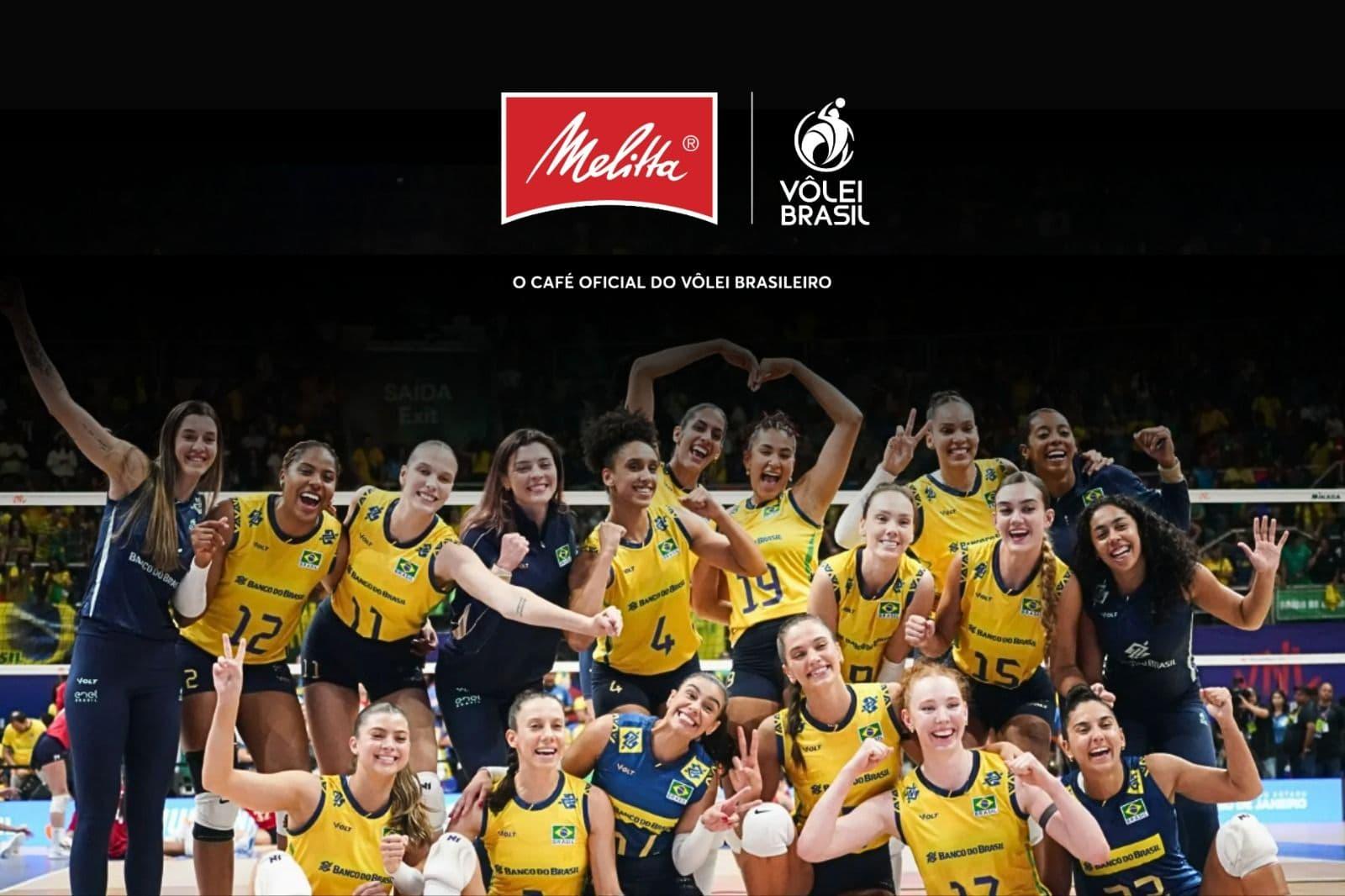 Melitta reforça presença no vôlei e volta a patrocinar etapa brasileira da VNL